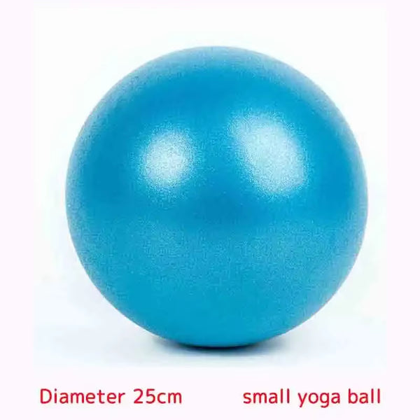 25Cm Mini Frosted Yoga Ball Fitness Balance Massage Ball for Women Bodybuilding Home Gym Workout Pilates Equipment Exercise Ball