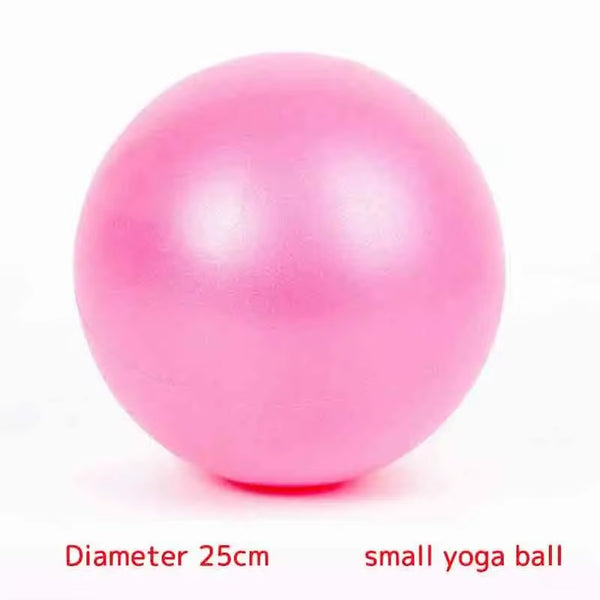 25Cm Mini Frosted Yoga Ball Fitness Balance Massage Ball for Women Bodybuilding Home Gym Workout Pilates Equipment Exercise Ball